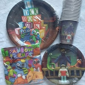 Rainbow Friends Party Supplies